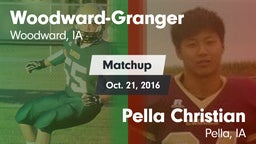 Matchup: Woodward-Granger vs. Pella Christian  2016