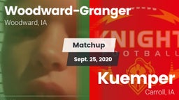 Matchup: Woodward-Granger vs. Kuemper  2020