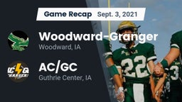 Recap: Woodward-Granger  vs. AC/GC  2021