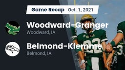 Recap: Woodward-Granger  vs. Belmond-Klemme  2021