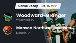 Recap: Woodward-Granger  vs. Manson Northwest Webster  2021