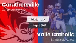 Matchup: Caruthersville vs. Valle Catholic  2017
