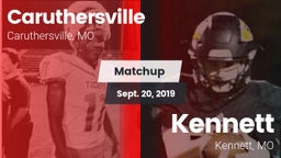 Matchup: Caruthersville vs. Kennett  2019
