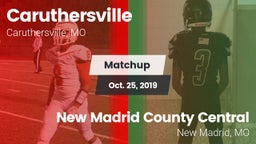 Matchup: Caruthersville vs. New Madrid County Central  2019