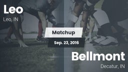 Matchup: Leo vs. Bellmont  2016