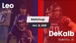 Matchup: Leo vs. DeKalb  2018
