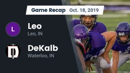 Recap: Leo  vs. DeKalb  2019