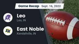 Recap: Leo  vs. East Noble  2022