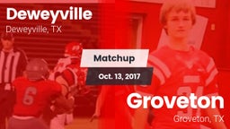 Matchup: Deweyville vs. Groveton  2017
