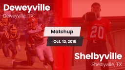 Matchup: Deweyville vs. Shelbyville  2018