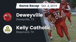 Recap: Deweyville  vs. Kelly Catholic  2019