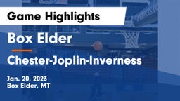 Box Elder  vs Chester-Joplin-Inverness  Game Highlights - Jan. 20, 2023