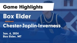 Box Elder  vs Chester-Joplin-Inverness  Game Highlights - Jan. 6, 2024