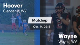 Matchup: Hoover vs. Wayne  2016