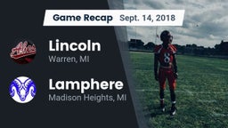 Recap: Lincoln  vs. Lamphere  2018