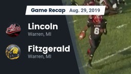 Recap: Lincoln  vs. Fitzgerald  2019