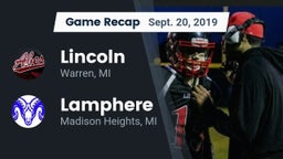 Recap: Lincoln  vs. Lamphere  2019