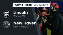 Recap: Lincoln  vs. New Haven  2019