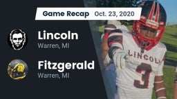 Recap: Lincoln  vs. Fitzgerald  2020