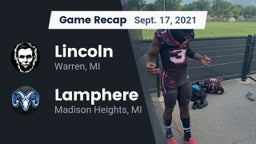 Recap: Lincoln  vs. Lamphere  2021