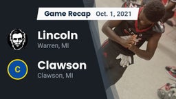 Recap: Lincoln  vs. Clawson  2021
