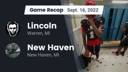 Recap: Lincoln  vs. New Haven  2022