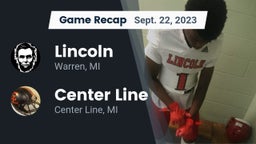 Recap: Lincoln  vs. Center Line  2023