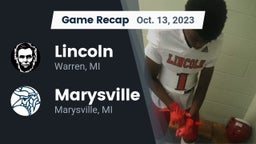 Recap: Lincoln  vs. Marysville  2023