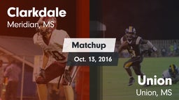 Matchup: Clarkdale vs. Union  2016