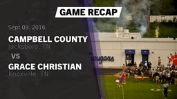 Recap: Campbell County  vs. Grace Christian  2016