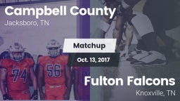 Matchup: Campbell County vs. Fulton Falcons 2017