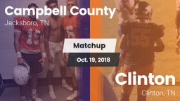 Matchup: Campbell County vs. Clinton  2018