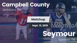 Matchup: Campbell County vs. Seymour  2019