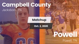 Matchup: Campbell County vs. Powell  2020