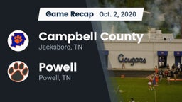Recap: Campbell County  vs. Powell  2020