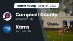 Recap: Campbell County  vs. Karns  2020