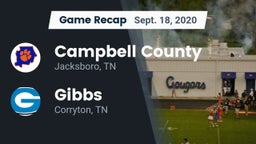 Recap: Campbell County  vs. Gibbs  2020
