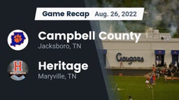 Recap: Campbell County  vs. Heritage  2022