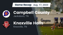 Recap: Campbell County  vs. Knoxville Halls  2023