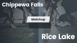 Matchup: Chippewa Falls vs. Rice Lake  2016