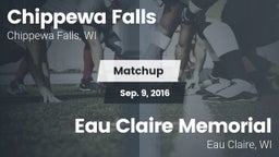 Matchup: Chippewa Falls vs. Eau Claire Memorial  2016