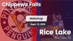 Matchup: Chippewa Falls vs. Rice Lake  2019