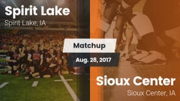 Matchup: Spirit Lake High vs. Sioux Center  2017