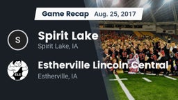 Recap: Spirit Lake  vs. Estherville Lincoln Central  2017