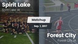Matchup: Spirit Lake High vs. Forest City  2017