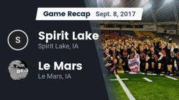 Recap: Spirit Lake  vs. Le Mars  2017