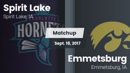 Matchup: Spirit Lake High vs. Emmetsburg  2017