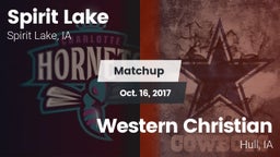 Matchup: Spirit Lake High vs. Western Christian  2017