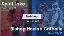 Matchup: Spirit Lake High vs. Bishop Heelan Catholic  2017