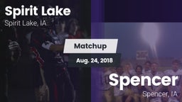 Matchup: Spirit Lake High vs. Spencer  2018